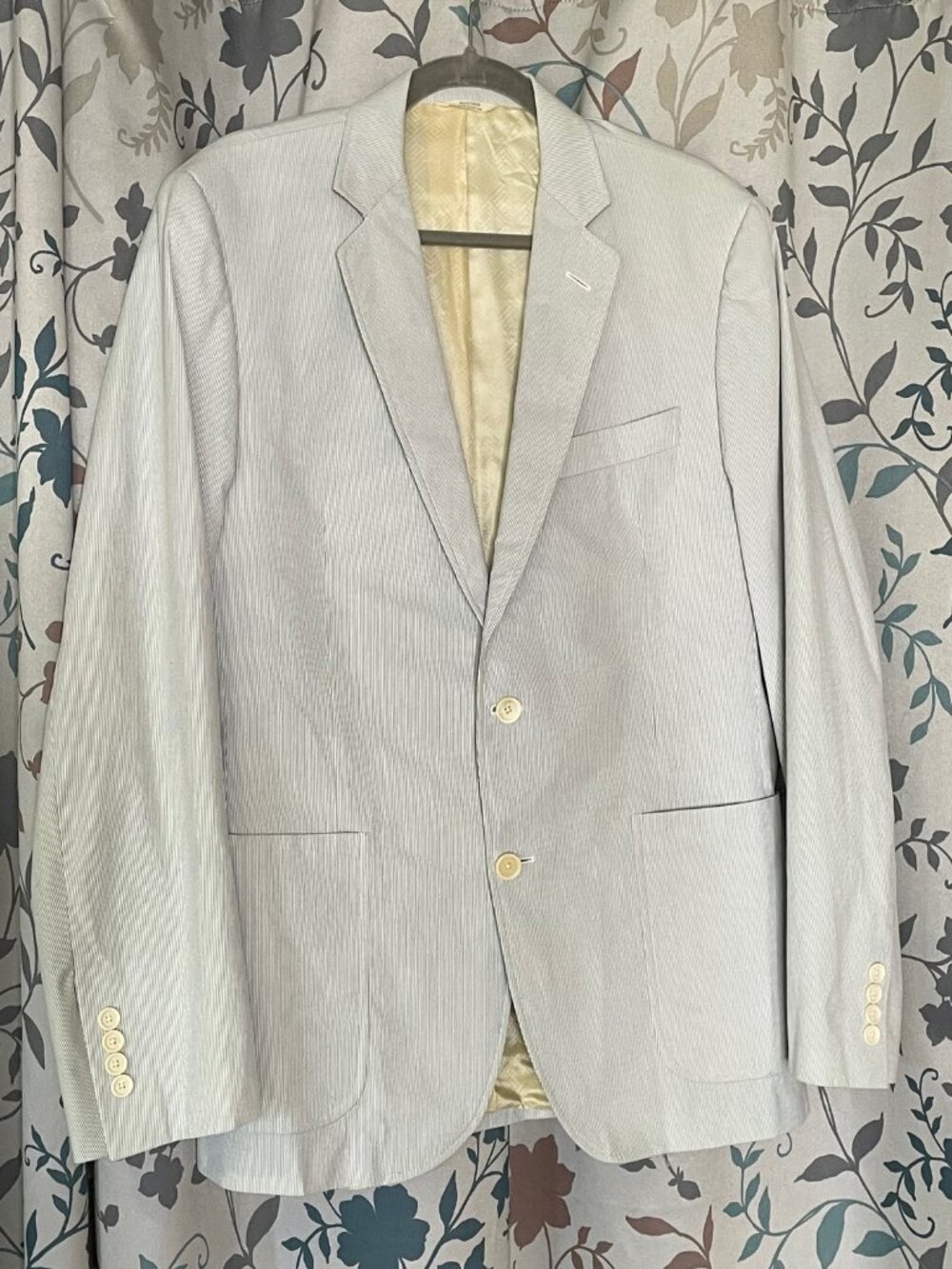 Billy Reid Pinstripe Sport Coat 42L